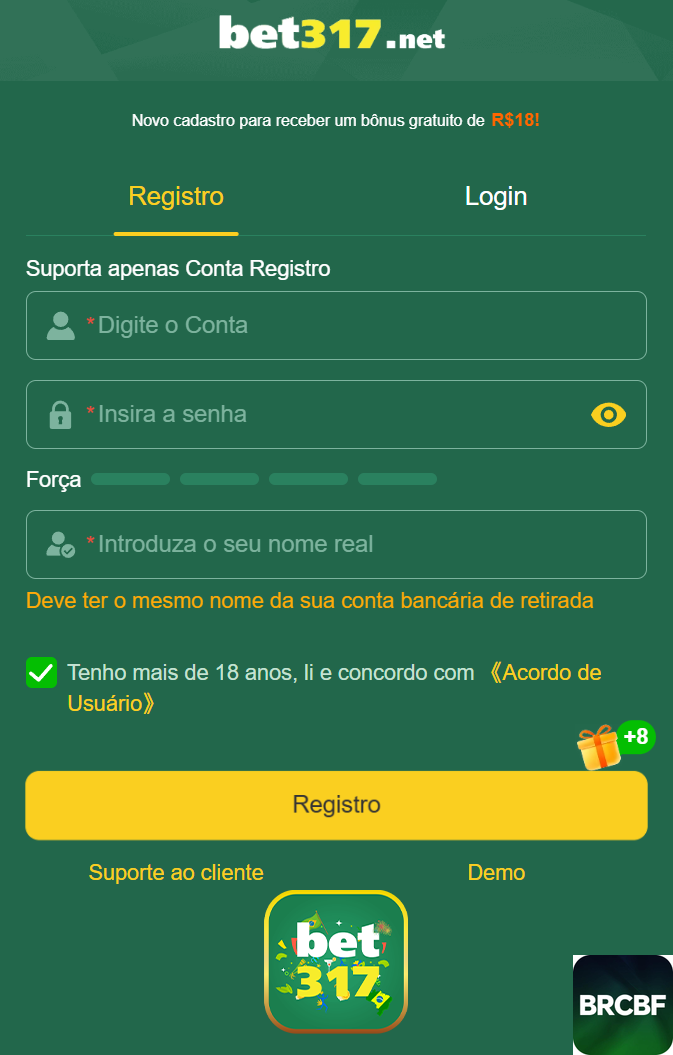 brcbf.com Benefícios de Criar sua Conta na brcbf.com